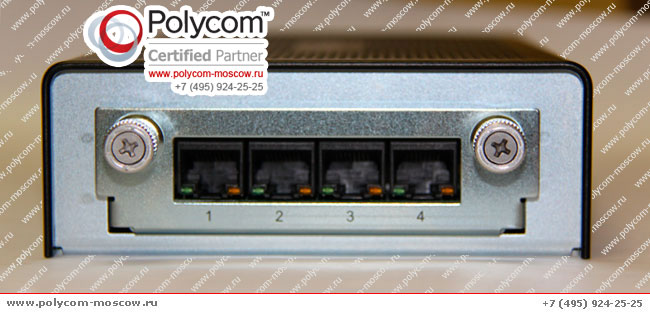 Polycom Quad BRI Module for HDX Series Polycom Moscow
