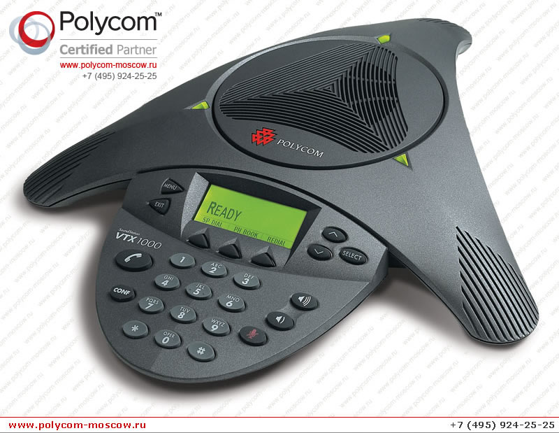 Polycom SoundStation VTX 1000 www.polycom-moscow.ru