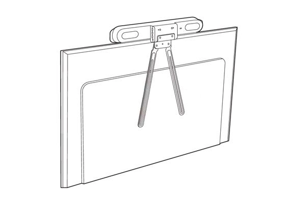 Poly Studio X30/X32/V12 VESA and Wall Mount 875L6AA