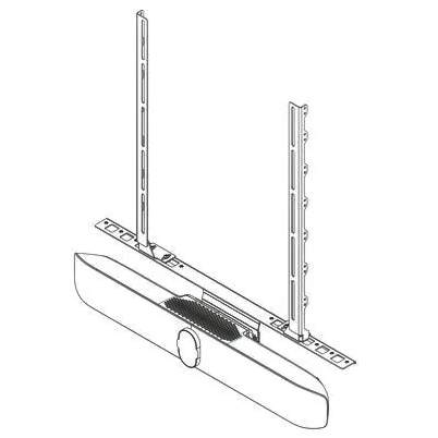 2215-87249-001 875L2AA Poly Studio X70/X72/V72 VESA Mount