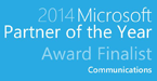 2014 Microsoft Communications Partner of the Year — Finalist 