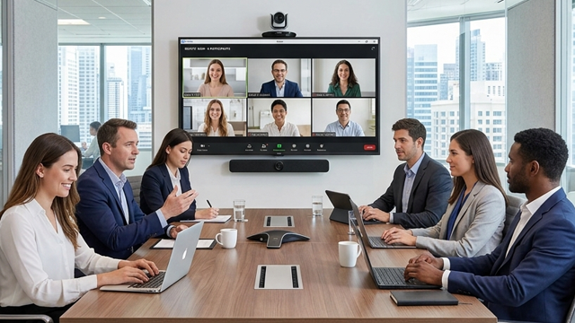 Переговорная с оборудованием Polycom