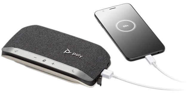 Poly Sync charge smartphone